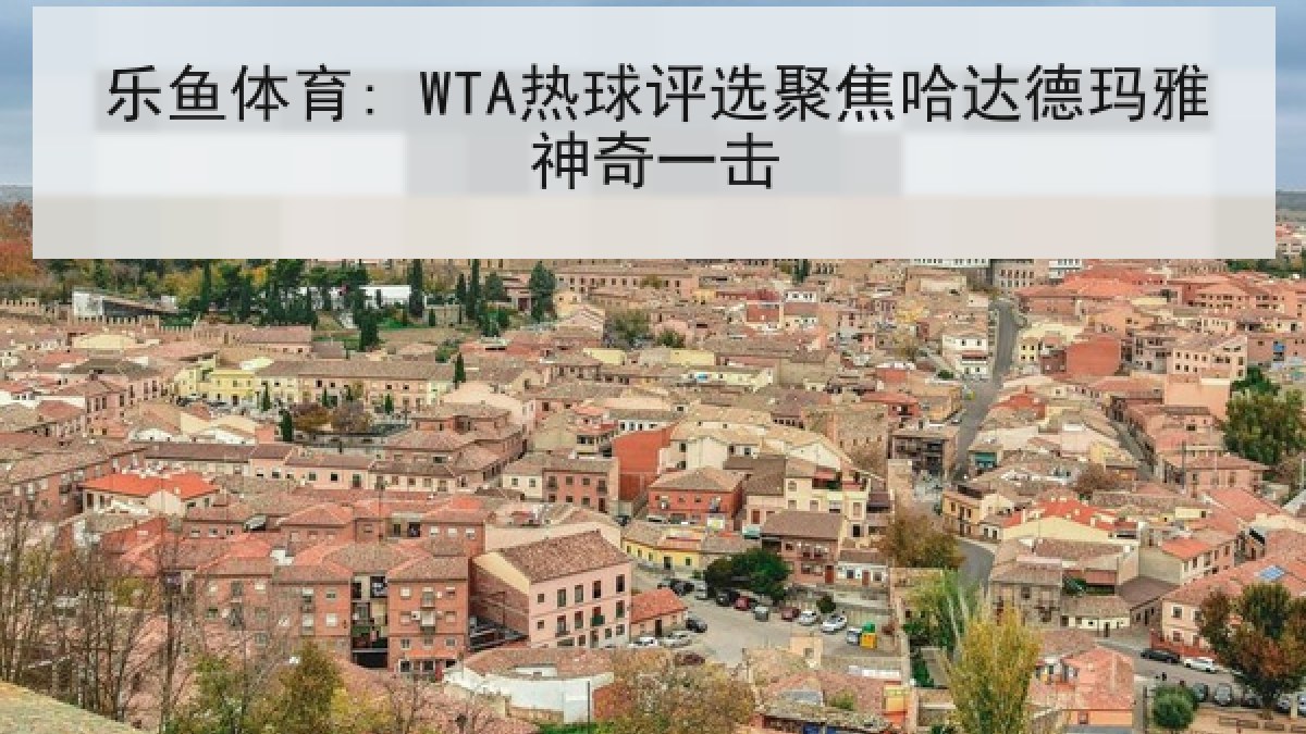 乐鱼体育: WTA热球评选聚焦哈达德玛雅神奇一击